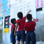 Happy kids learning at the best pre-school in Virar - Royal Academy