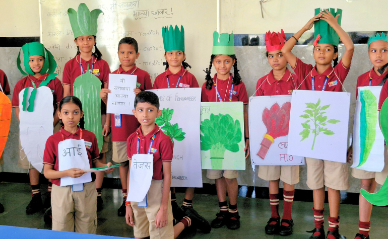 Students at Royal Academy School learning through practical application in the SSC curriculum
