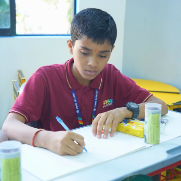 Royal Academy Secondary School students engaged in interactive learning and leadership training